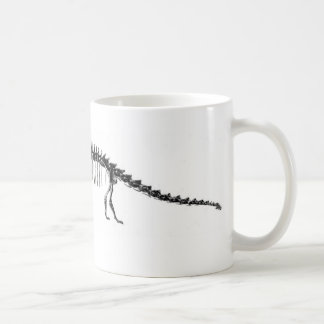 Diplodocus-Dinosaurier-Antiken-Druck Kaffeetasse