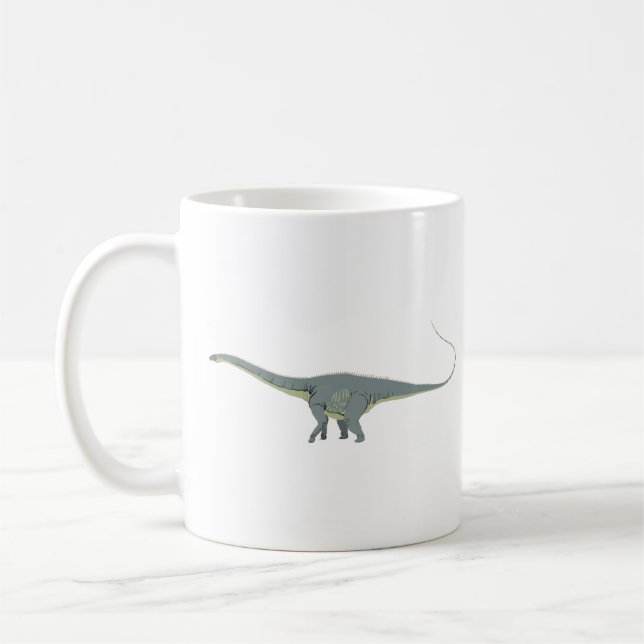 Diplodocus Dinosaurier Kaffeetasse (Links)