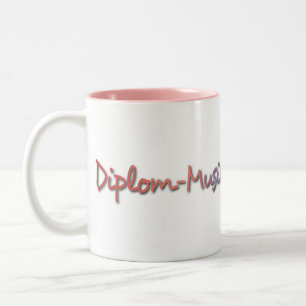 Diplom-Musiktheaterregisseur Zweifarbige Tasse
