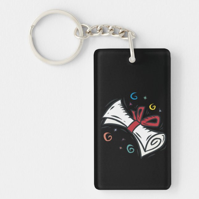 Diplom Schlüsselanhänger (Vorderseite)