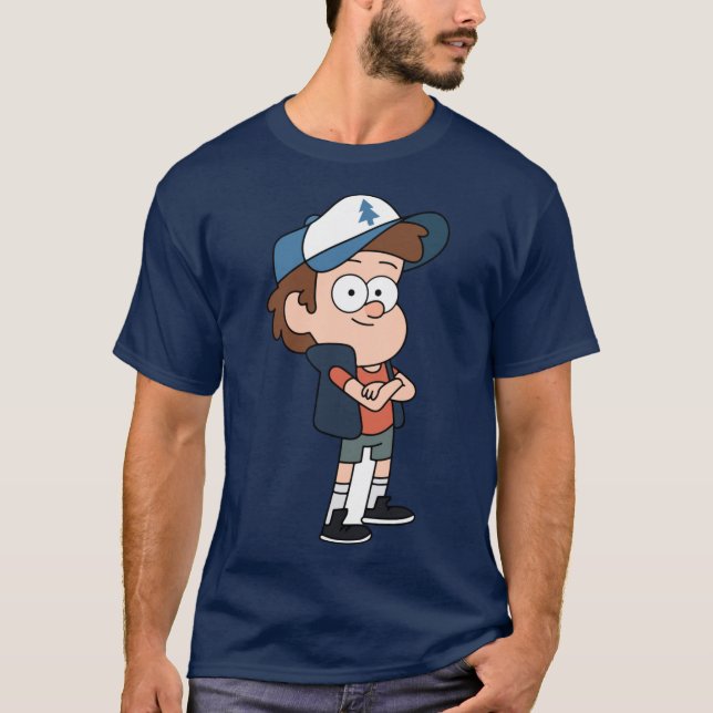 Dipper Pines Gravity Falls vintage T-Shirt (Vorderseite)