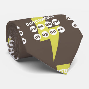 Dipthongs Englisch mit Phonik lernen Krawatte