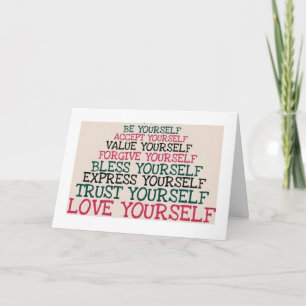 DIR SAGEN, DASS "ICH LIEBE DICH!" KARTE