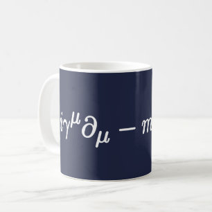 Dirac Equation Science Mathematical Equations Tass Kaffeetasse