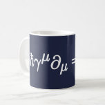 Dirac Equation Science Mathematical Equations Tass Tasse<br><div class="desc">Dirac-Gleichung. Eine niedliche Wissenschaft und Mathematik-Tasse wird ein perfektes Geschenk für diejenigen sein,  die Wissenschaft und Mathematik Lieben,  großartig für Wissenschaftler,  Mathematiklehrer und Geeks.</div>