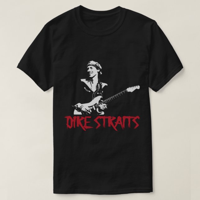 Dire Straits Rock Band T-Shirt (Design vorne)