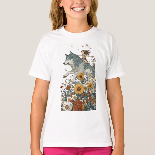 Dire-Wolf-Freiheit T-Shirt (Vorderseite)