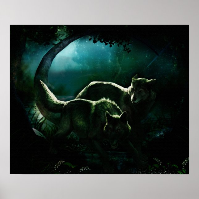 Dire Wolf Poster (Vorne)