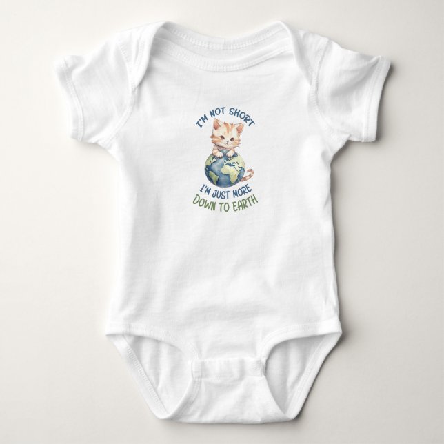 Direct Kitty Sarcasm Baby Strampler (Vorderseite)