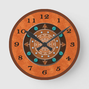 Directions Wall Clock Runde Wanduhr