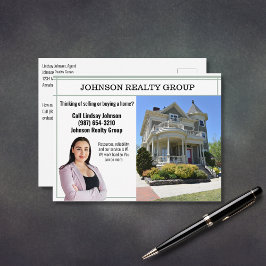 Directmailing Agentur für Immobilien Modern Sage G Postkarte