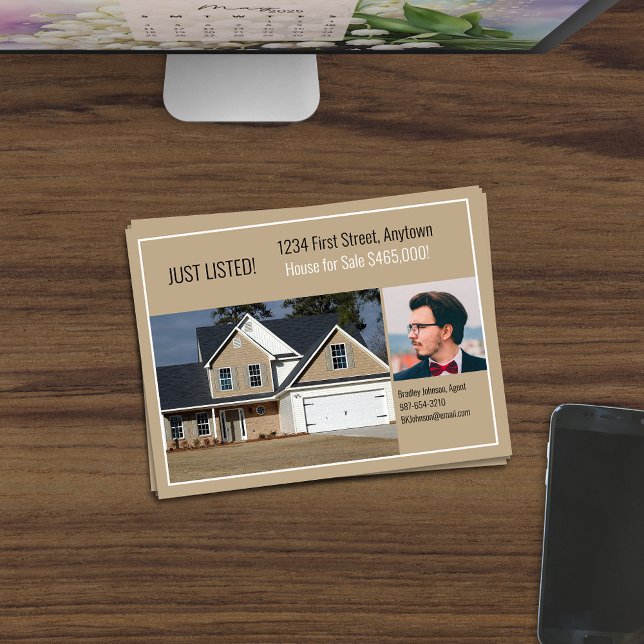 Directmailing für reales Anwesen Postkarte (Von Creator hochgeladen)