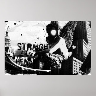 Direkt am Herzen Poster