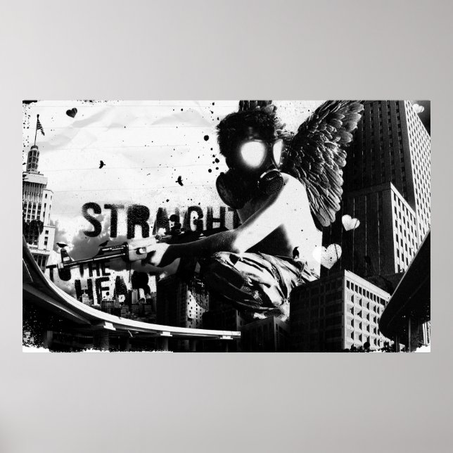 Direkt am Herzen Poster (Vorne)