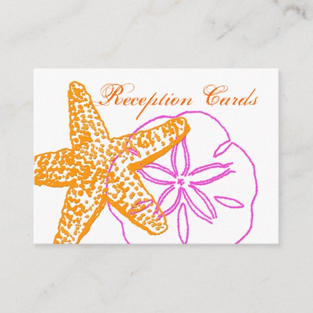 Direkt am Meer, Umzäunungskarten, Chubby-Bizcards Begleitkarte (Vorderseite)