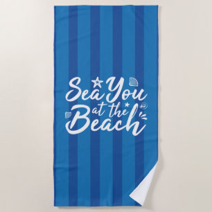 Direkt am Strand Strandtuch