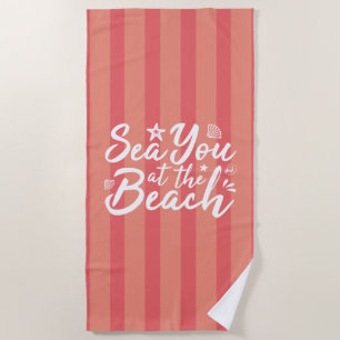 Direkt am Strand Strandtuch