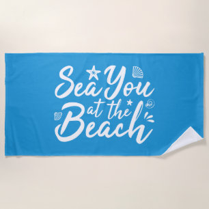 Direkt am Strand Strandtuch