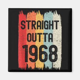 Direkt aus 1968 Lustiger Retro-Geburtstag Tolles S Magnet