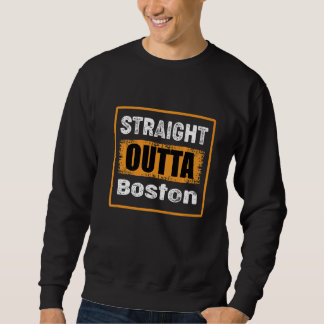 Direkt aus Boston Massachusetts USA Retro Vint Sweatshirt