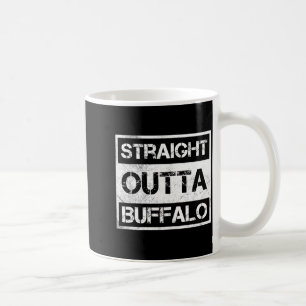 Direkt aus Buffalo New York Vintage abgenutzt Kaffeetasse