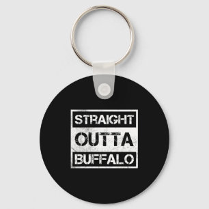 Direkt aus Buffalo New York Vintage abgenutzt Schlüsselanhänger