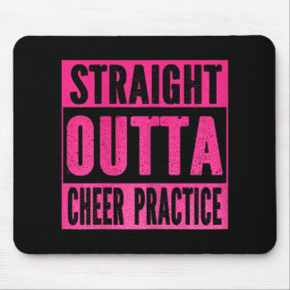 Direkt aus dem Cheer-Training Cheerleading Mädchen Mousepad