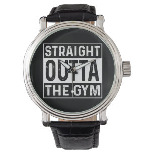 Direkt aus dem Fitnessstudio Armbanduhr