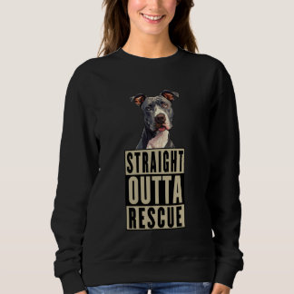 Direkt aus dem Rettung Pit Bulls Männer Frauen Tee