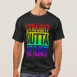 Direkt aus dem Schrank T-Shirt Lgbt Stolz Hemd