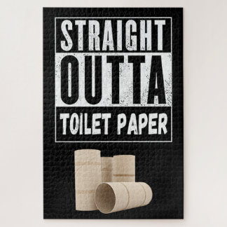 Direkt aus dem Toilettenpapier, Lustiger Rollenman Puzzle