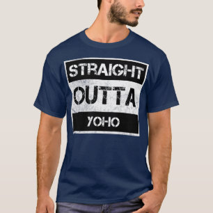 Direkt aus dem Yoho Nationalpark Kanada Vintage D T-Shirt