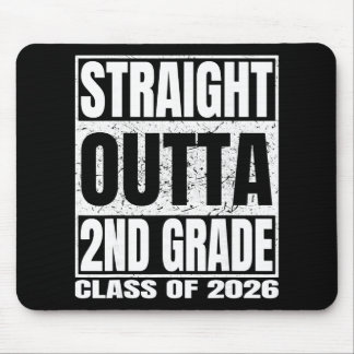Direkt aus der 2. Klasse Lustiger Abschluss 2026 S Mousepad