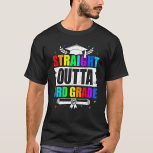 Direkt aus der 3. Klasse Abschluss Absolvent Kind  T-Shirt