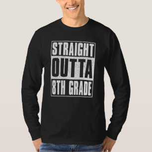 Direkt aus der 8. Klasse Kinder Mädchen Jungen Ach T-Shirt