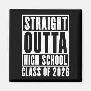 Direkt aus der High School Abschlussklasse 2026 Magnet