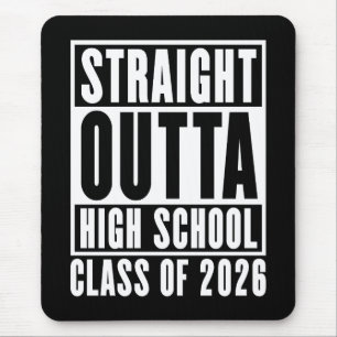 Direkt aus der High School Abschlussklasse 2026 Mousepad