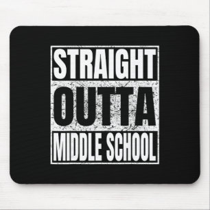 Direkt aus der Mittelschule Lustig Cl 2026 Abschlu Mousepad