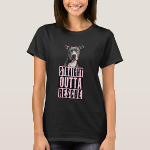 Direkt aus der Rettung Pitbulls Männer Frauen Teen T-Shirt