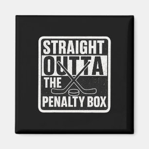 Direkt aus der Strafbank Eishockeyspieler B Magnet
