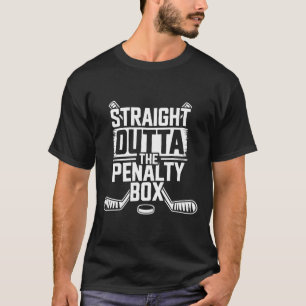 Direkt aus der Strafbank - Eishockeyspieler T-Shirt
