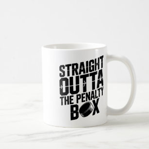Direkt aus der Strafbank Lustiger Hockey-Eis-Ri Kaffeetasse