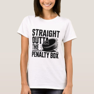 Direkt aus der Strafbank Lustiger Hockey T-Shirt