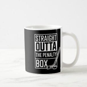 Direkt aus der Strafbank T-Shirt Lustiger Eishocke Kaffeetasse