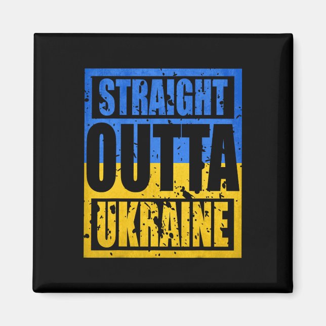 Direkt aus der Ukraine  Magnet (Vorne)