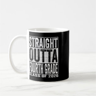 Direkt aus der vierten Klasse Absolvent lustig 202 Kaffeetasse