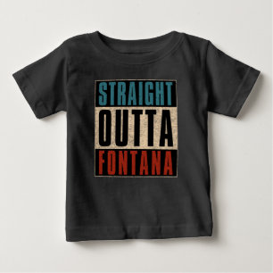 Direkt aus Fontana California CA Baby T-shirt