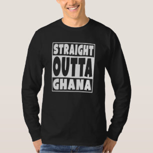 Direkt aus Ghana Landesstolz für Ghanaer Fa T-Shirt