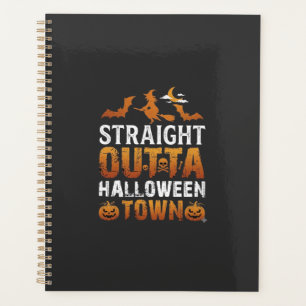 Direkt aus Halloween Town Hexenmond Fledermäuse Pu Planer