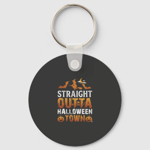 Direkt aus Halloween Town Hexenmond Fledermäuse Pu Schlüsselanhänger